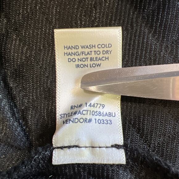 Buckle BKE Shacket Womens XL Black Quilted Polyester Snap Up Relaxed Fit Jacket - Picture 8 of 11